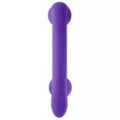 Multi-Function Purple Rechargeable Waterproof Snail Vibrator 9.5 Inch at Spencer's