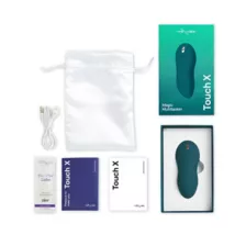 We-Vibe Touch X Vibrator Green Velvet at Spencer's
