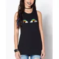 Chest Rainbow Pride Tank Top at Spencer's