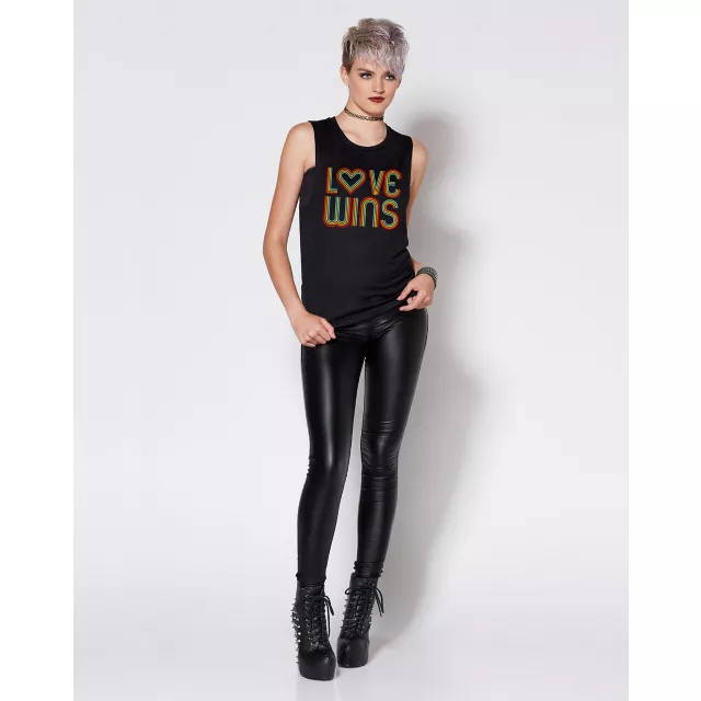 Love Wins Rainbow Pride Tank Top at Spencer's