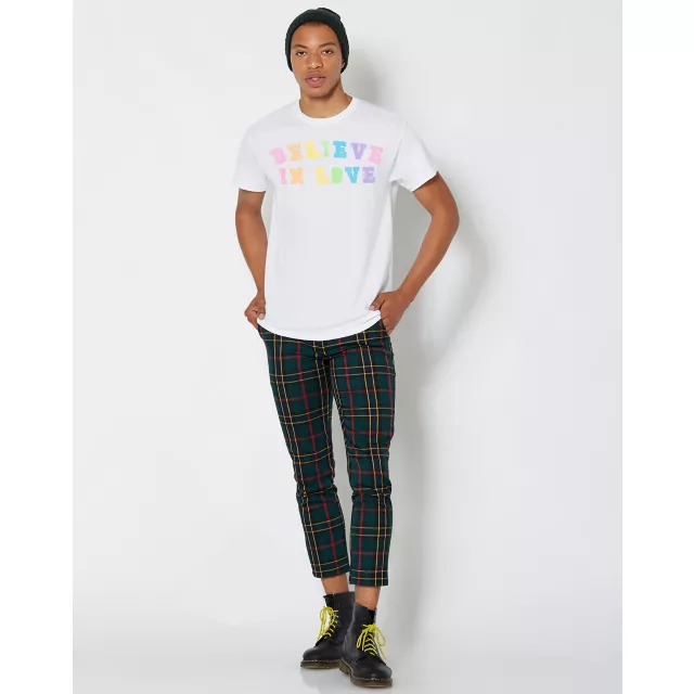 Rainbow Believe In Love Pride T Shirt at Spencer's