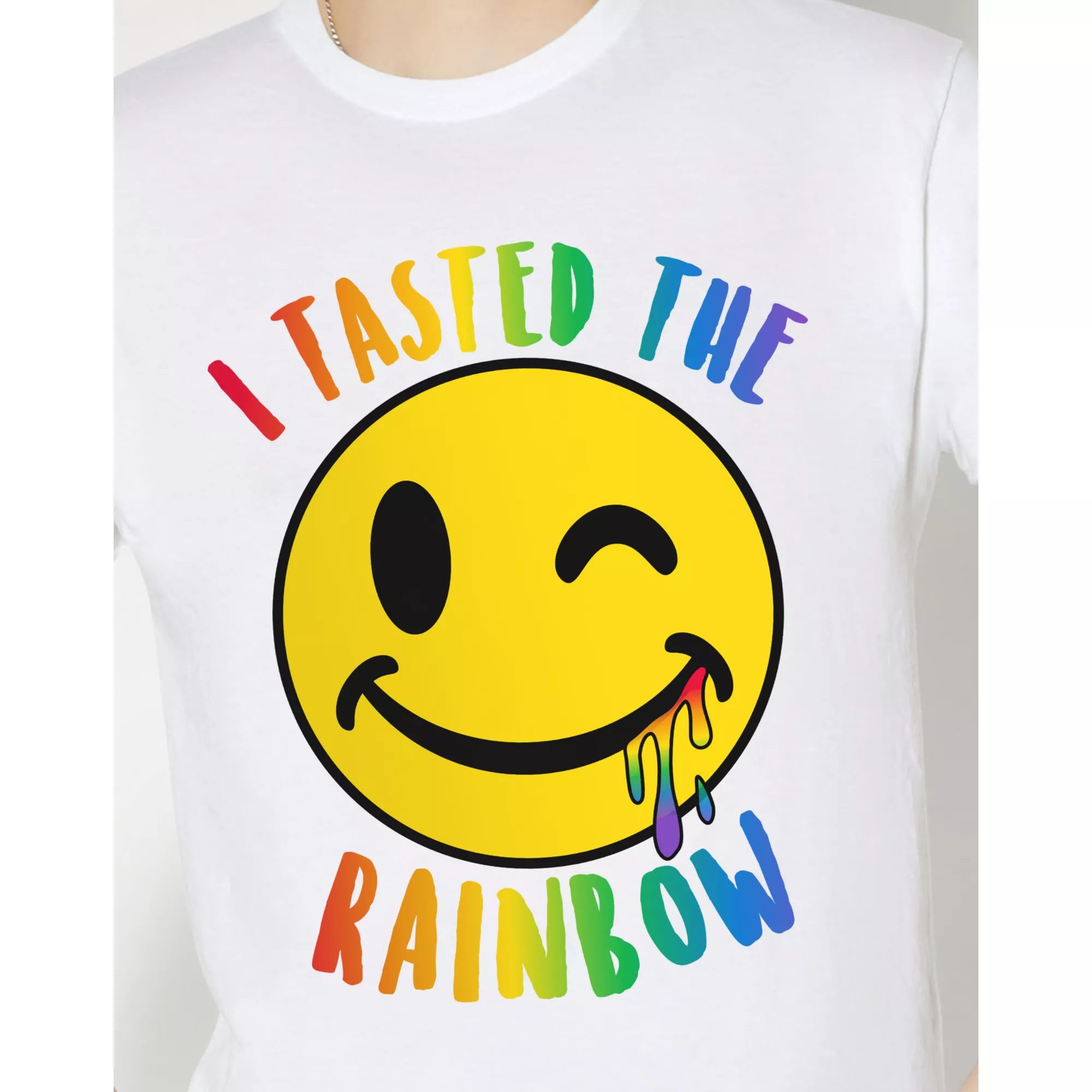I Tasted The Rainbow Pride T Shirt at Spencer's
