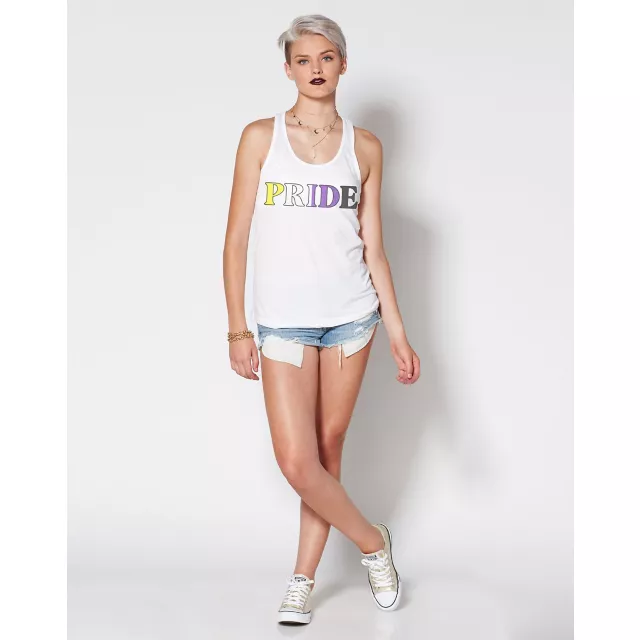 Nonbinary Pride Tank Top at Spencer's
