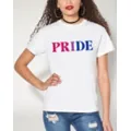 Bisexual Pride T Shirt at Spencer's
