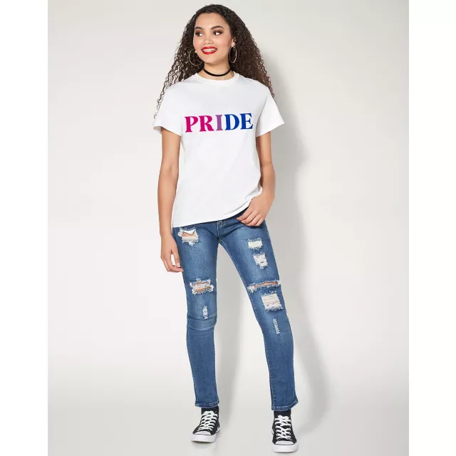 Bisexual Pride T Shirt at Spencer's