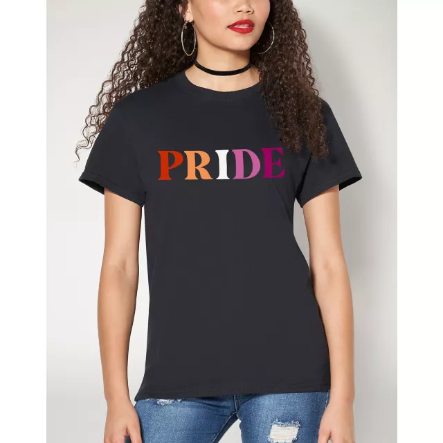 Lesbian Pride T Shirt at Spencer's
