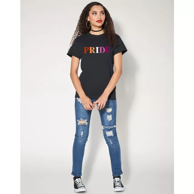 Lesbian Pride T Shirt at Spencer's