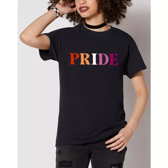 Lesbian Pride T Shirt at Spencer's
