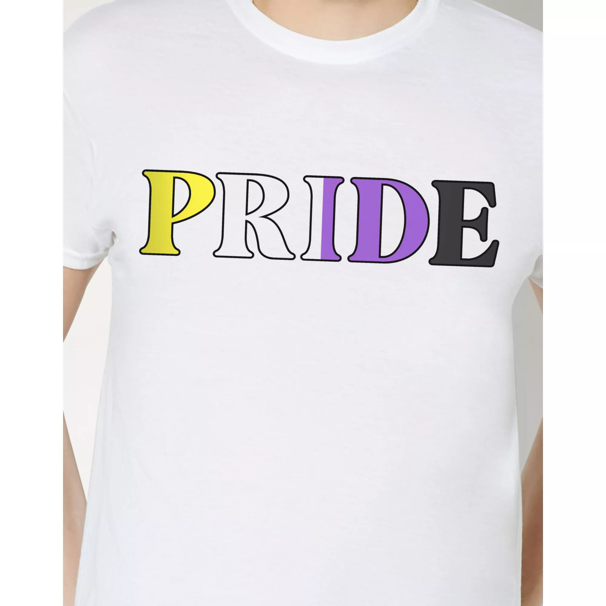Nonbinary Pride T Shirt at Spencer's