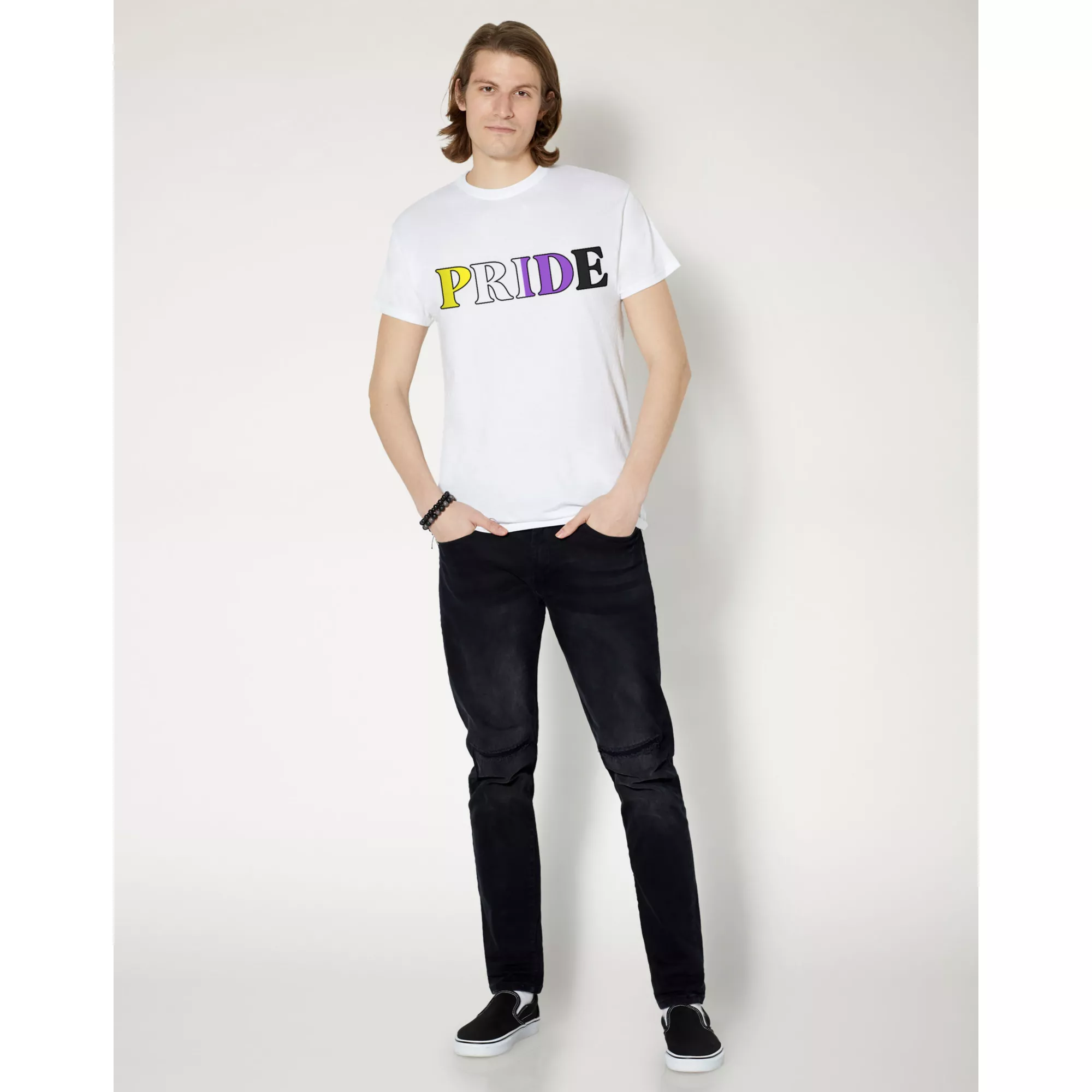 Nonbinary Pride T Shirt at Spencer's