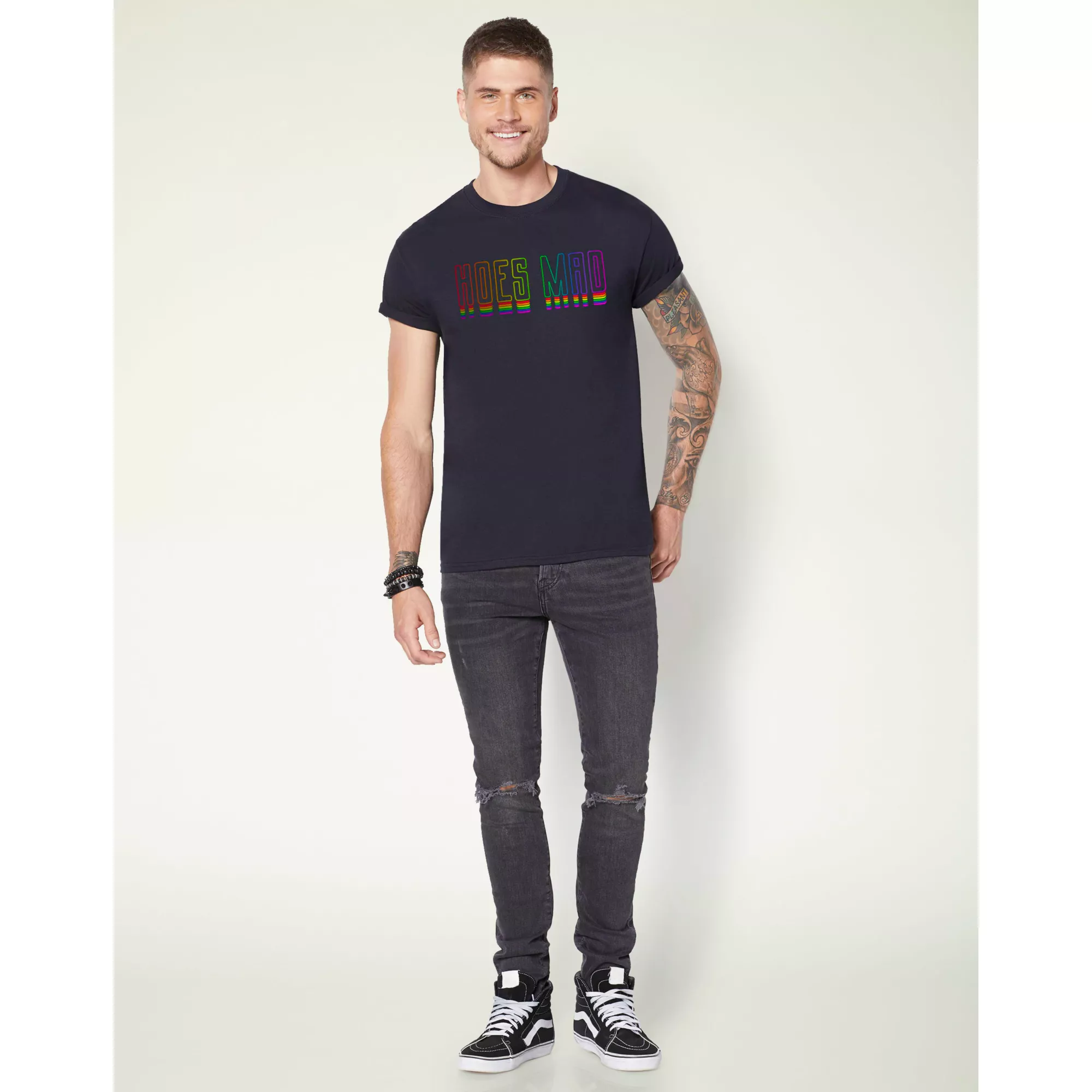 Rainbow Hoes Mad Pride T Shirt at Spencer's