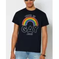 Woke Up Gay Again Pride T Shirt at Spencer's