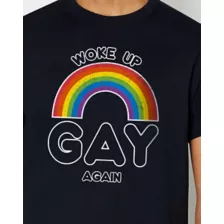 Woke Up Gay Again Pride T Shirt at Spencer's