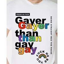 Gayer Than Gay Pride T Shirt at Spencer's