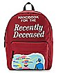 Handbook for the Recently Deceased Backpack - Beetlejuice