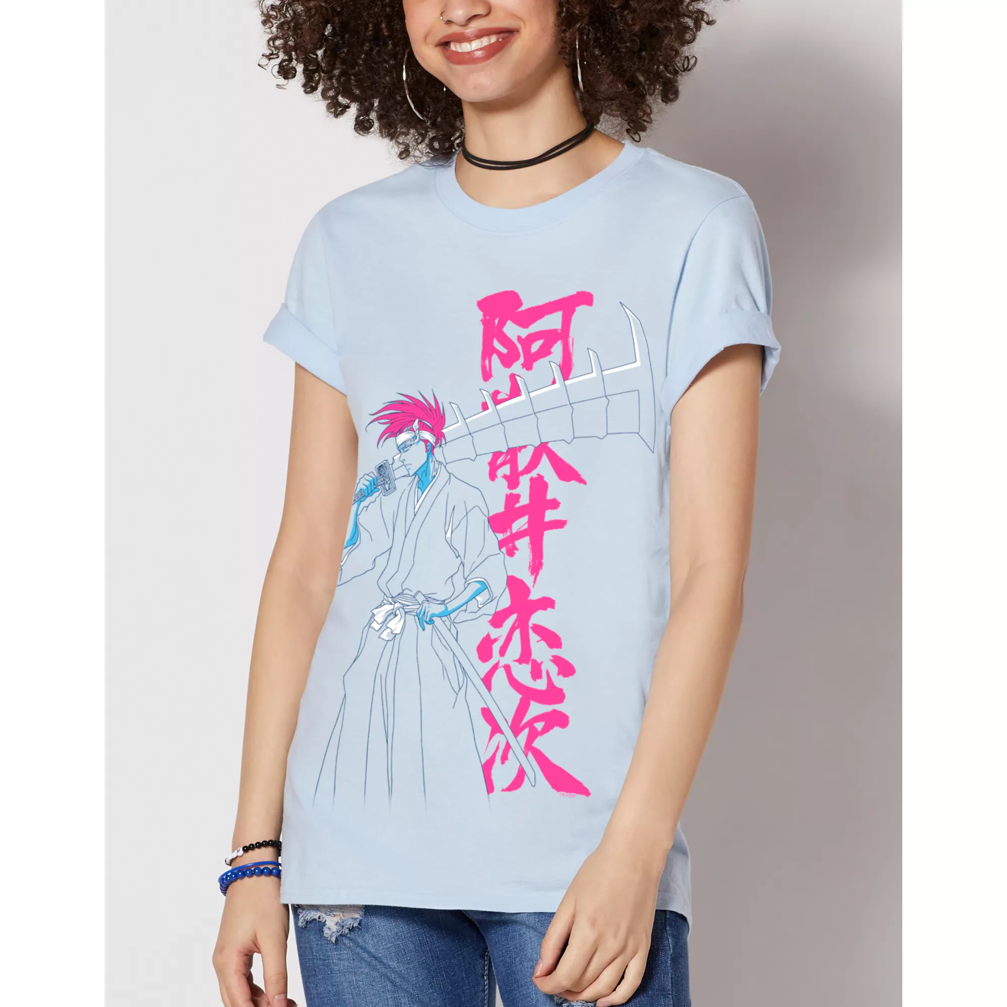 Neon Renji T Shirt - Bleach at Spencer's
