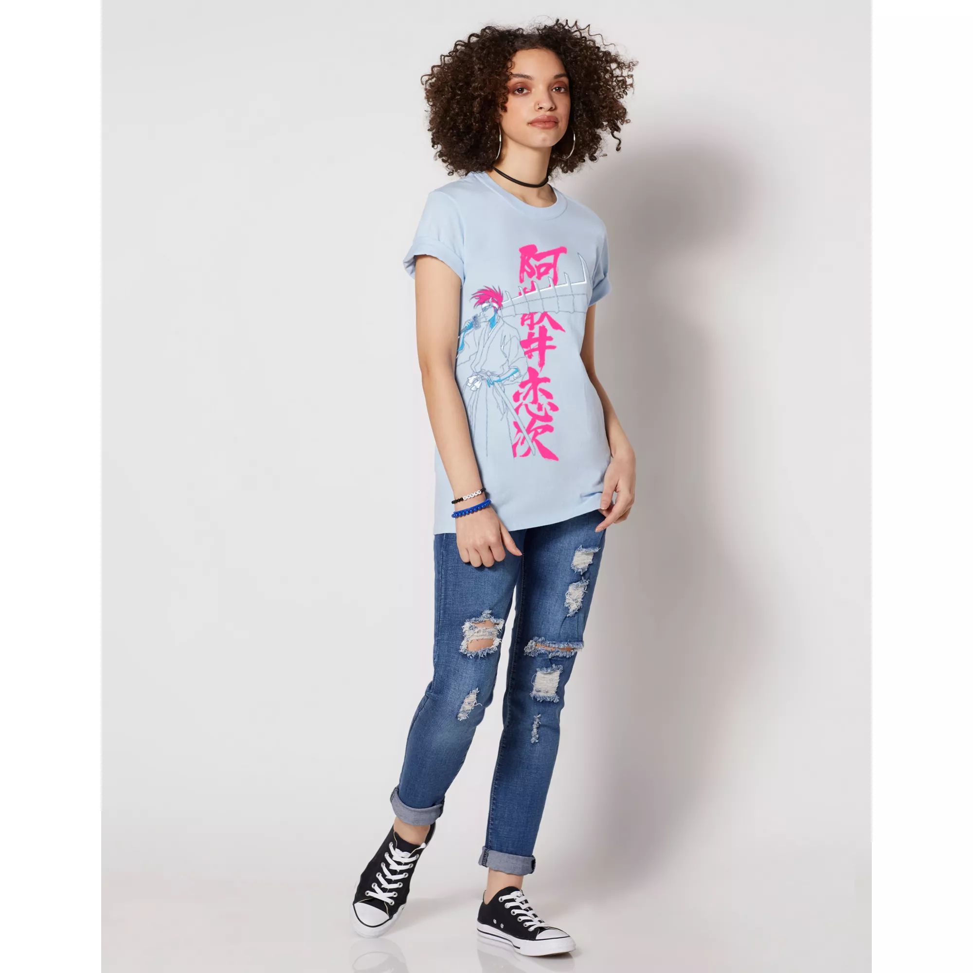 Neon Renji T Shirt - Bleach at Spencer's