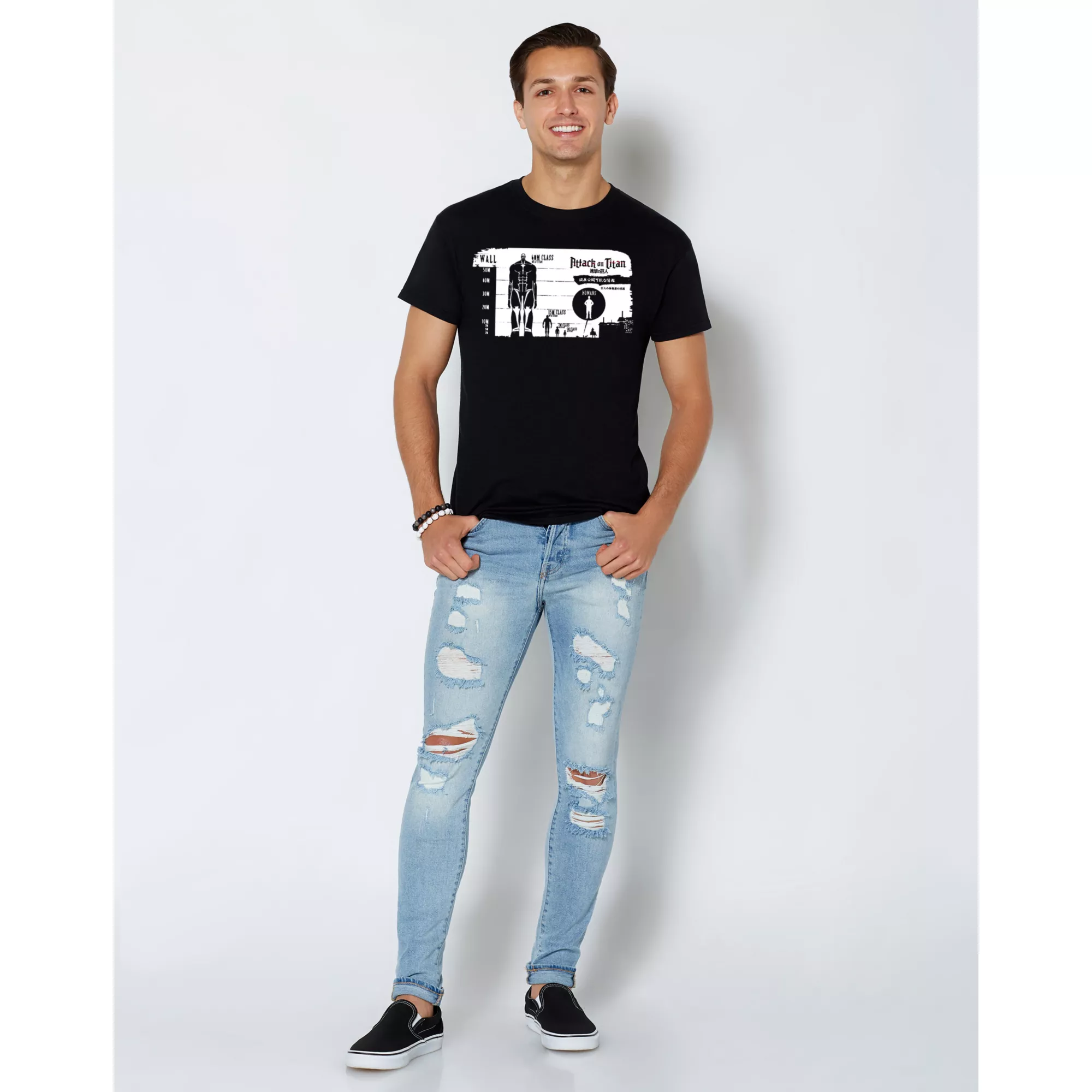 Height T Shirt - Attack on Titan at Spencer's