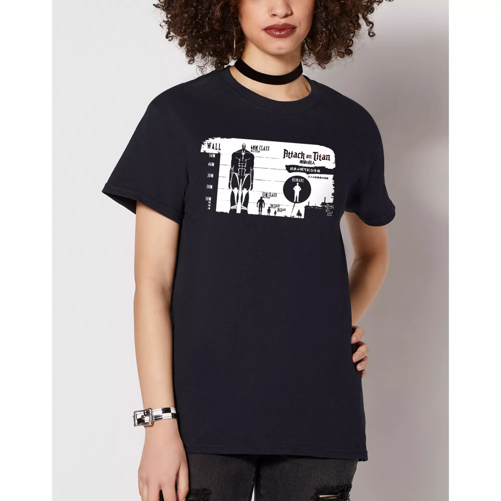 Height T Shirt - Attack on Titan at Spencer's