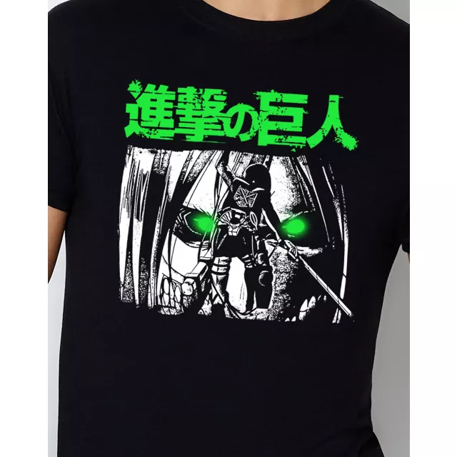 Green Eyes T Shirt - Attack on Titan at Spencer's