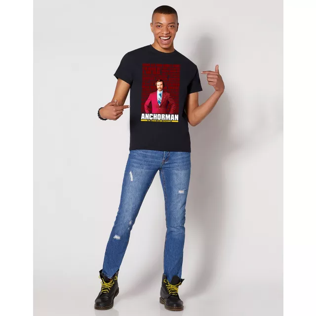 Ron Burgundy Quotes T Shirt - Anchorman at Spencer's