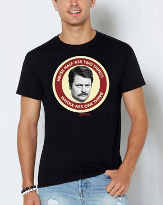 ron swanson t shirt spencer's