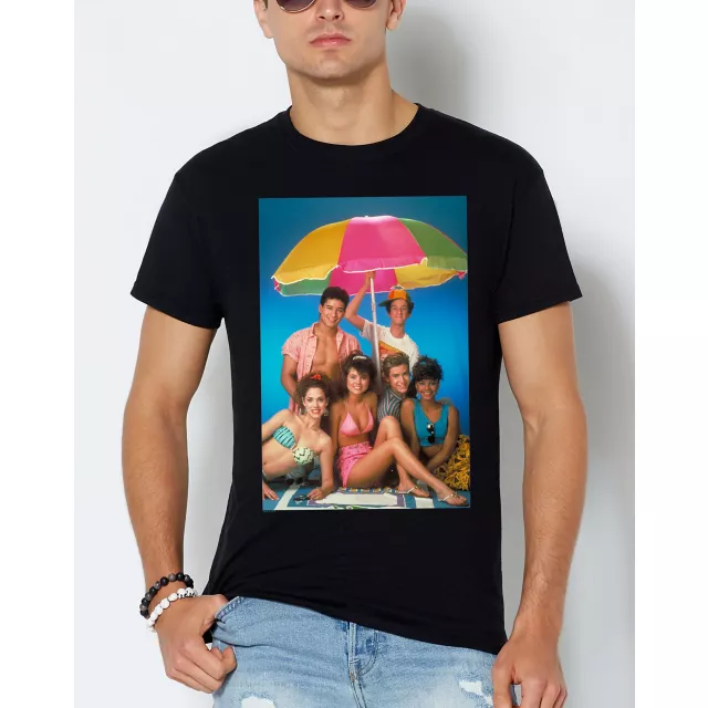 Group Beach Saved By the Bell T Shirt at Spencer's