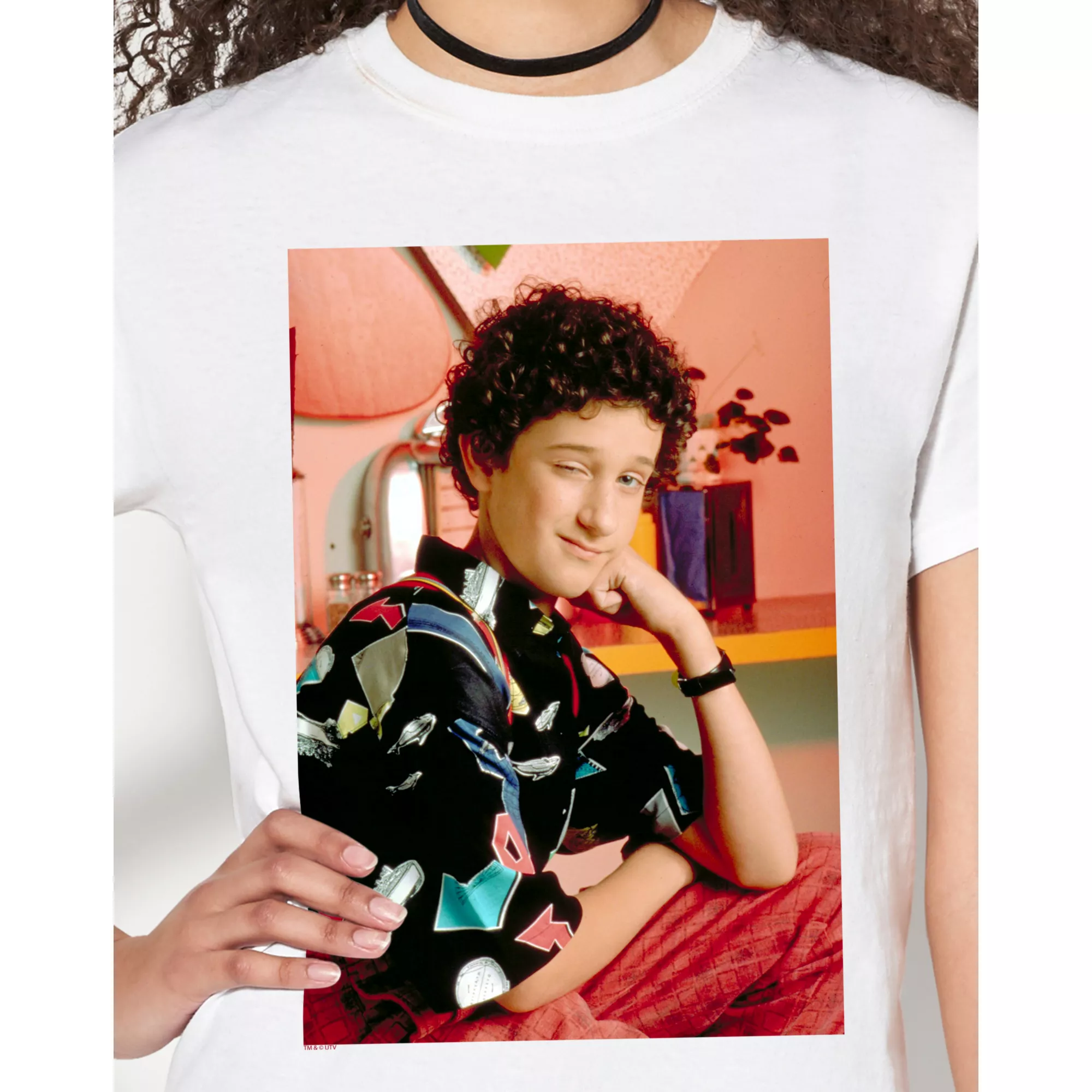 Wink Screech T Shirt - Saved by the Bell at Spencer's