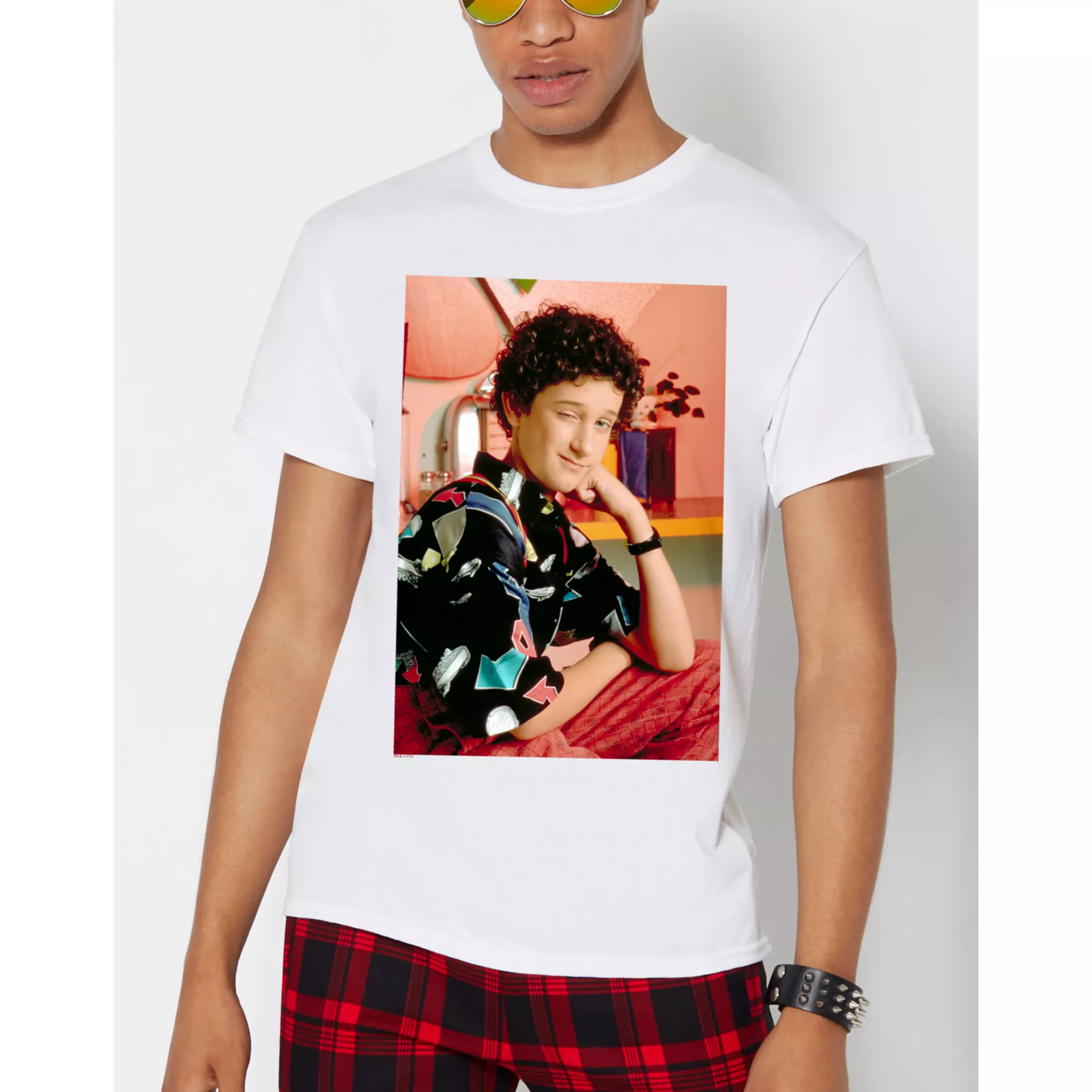 Wink Screech T Shirt - Saved by the Bell at Spencer's
