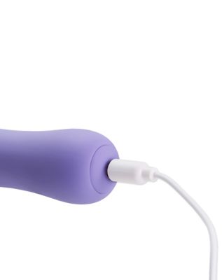 Rechargeable Waterproof Vibrating Wand Massager - 7.4 Inch