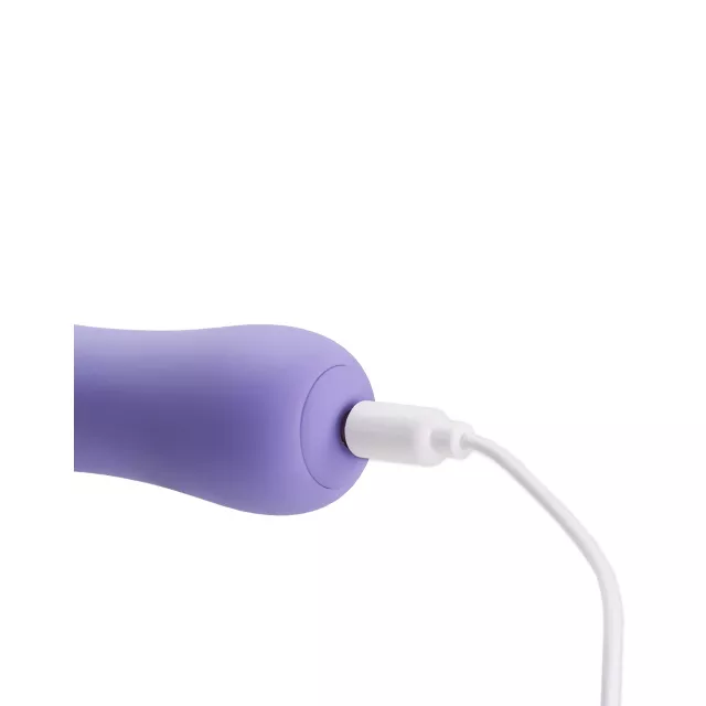 plusOne Vibrating Wand Purple at Spencer's