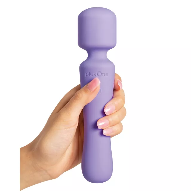 Rechargeable Waterproof Vibrating Wand Massager - 7.4 Inch