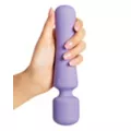 plusOne Vibrating Wand Purple at Spencer's