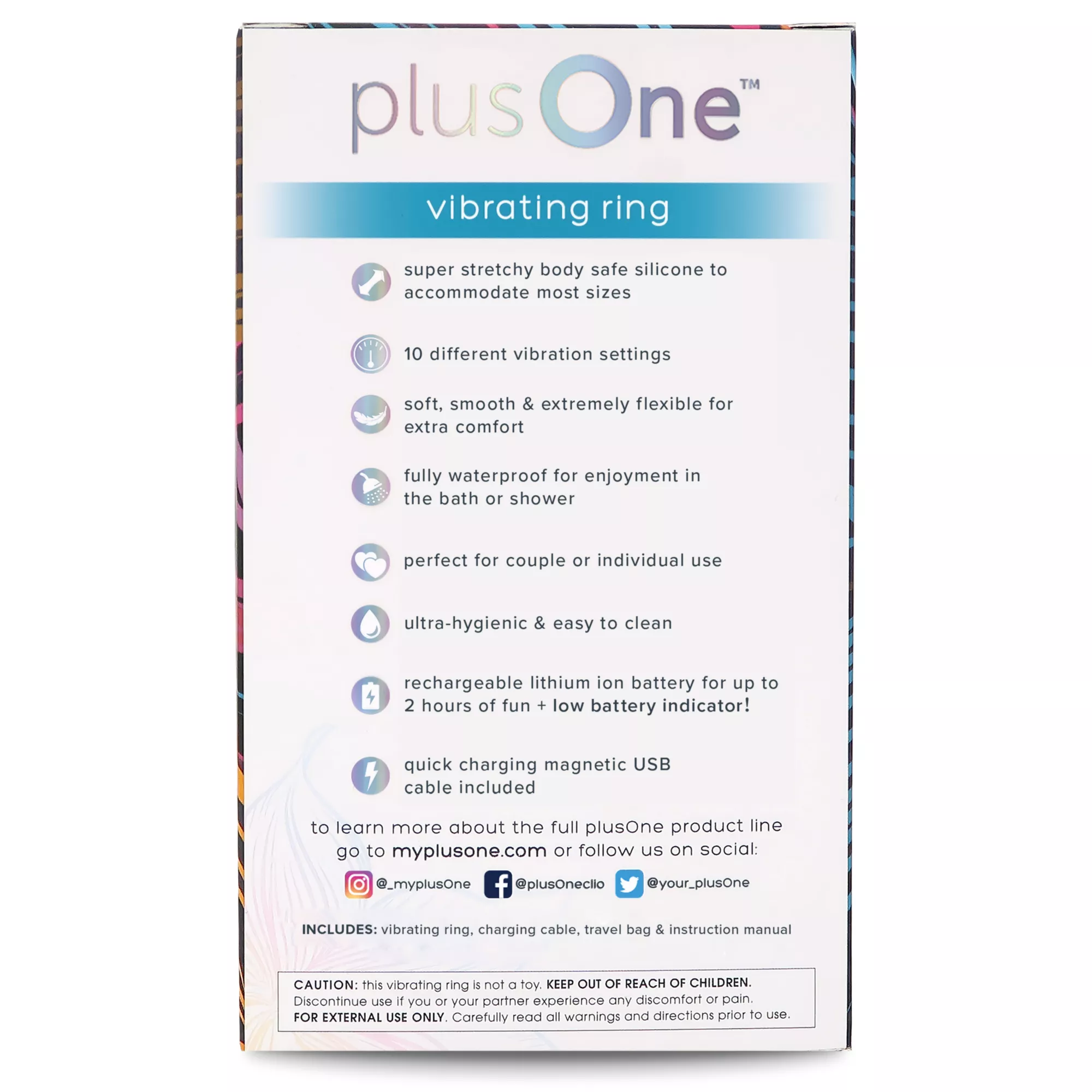 plusOne Vibrating Ring at Spencer's