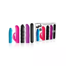 Multi-Speed Rechargeable Waterproof Bullet Vibrator and Sleeve Kit at Spencer's