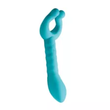 Dual-Ended Multi-Function Waterproof Rechargeable Vibrator - 9.2 Inch at Spencer's