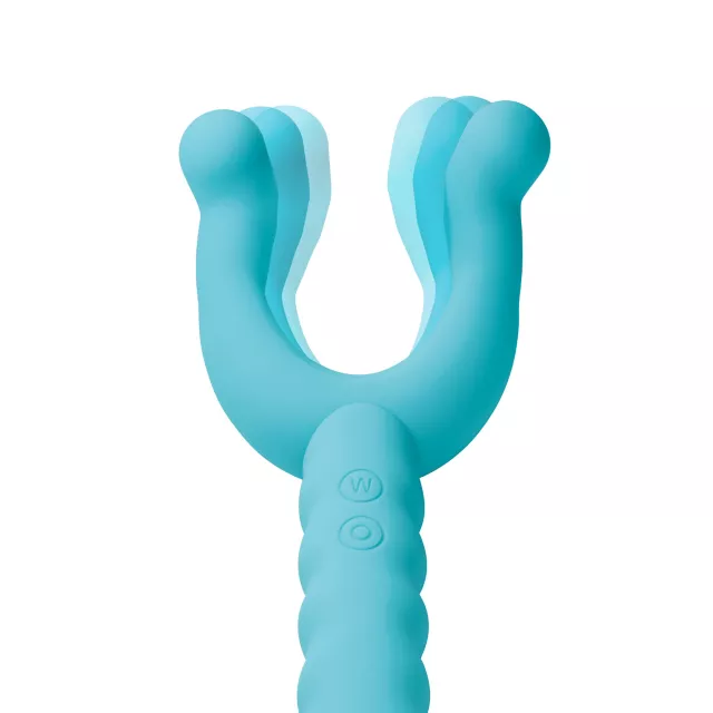 Dual-Ended Multi-Function Waterproof Rechargeable Vibrator - 9.2 Inch at Spencer's