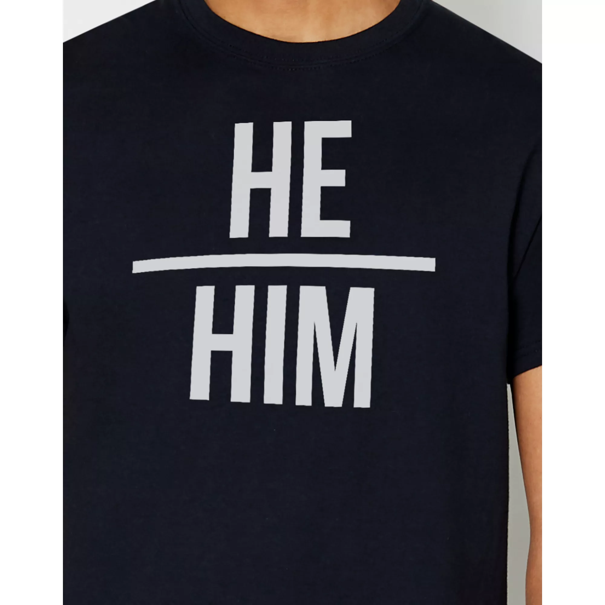 He Him Pronoun T Shirt at Spencer's