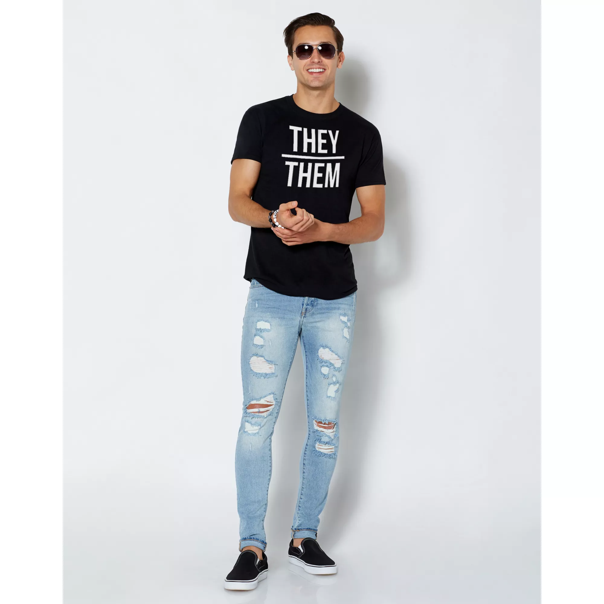 They Them Pronouns T Shirt at Spencer's