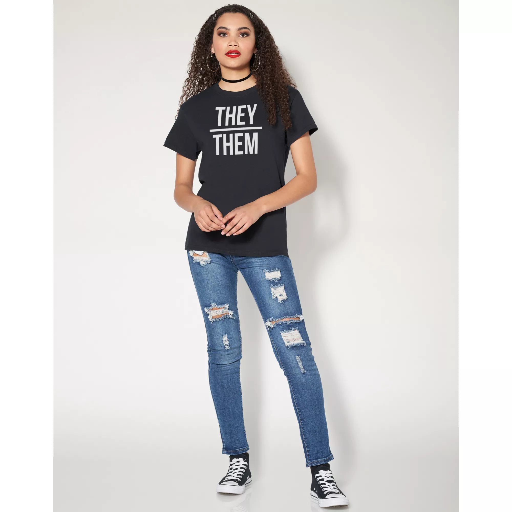 They Them Pronouns T Shirt at Spencer's