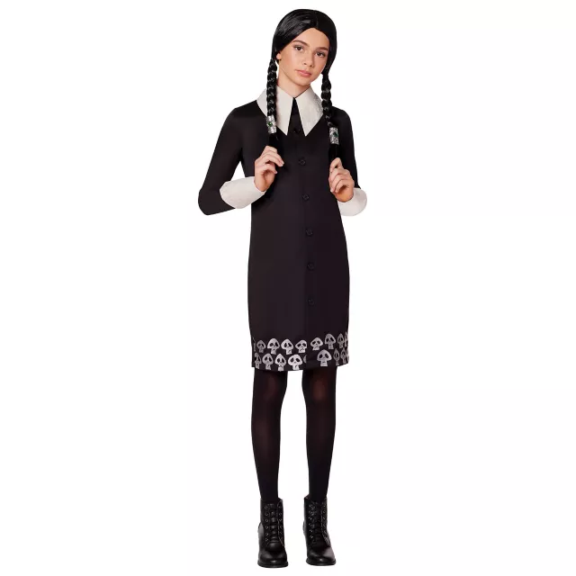 Kids Wednesday Addams Costume - The Addams Family 2 at Spirit Halloween
