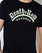 Neon Glow Death Row Records T Shirt