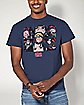 Naruto Shapes Group T Shirt - Naruto Shippuden
