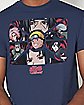 Naruto Shapes Group T Shirt - Naruto Shippuden