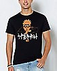 Naruto Jutsu Kanji T Shirt - Naruto Shippuden
