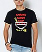Neon Sign Ichiraku Ramen Shop T Shirt - Naruto Shippuden