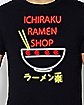 Neon Sign Ichiraku Ramen Shop T Shirt - Naruto Shippuden