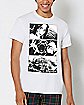 Stacked Frames T Shirt - Attack on Titan
