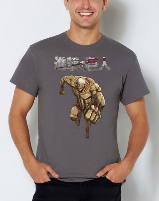 Titans T Shirt - Attack on Titan Adult Small - by Spencer's