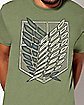 Scout Symbol T Shirt - Attack on Titan